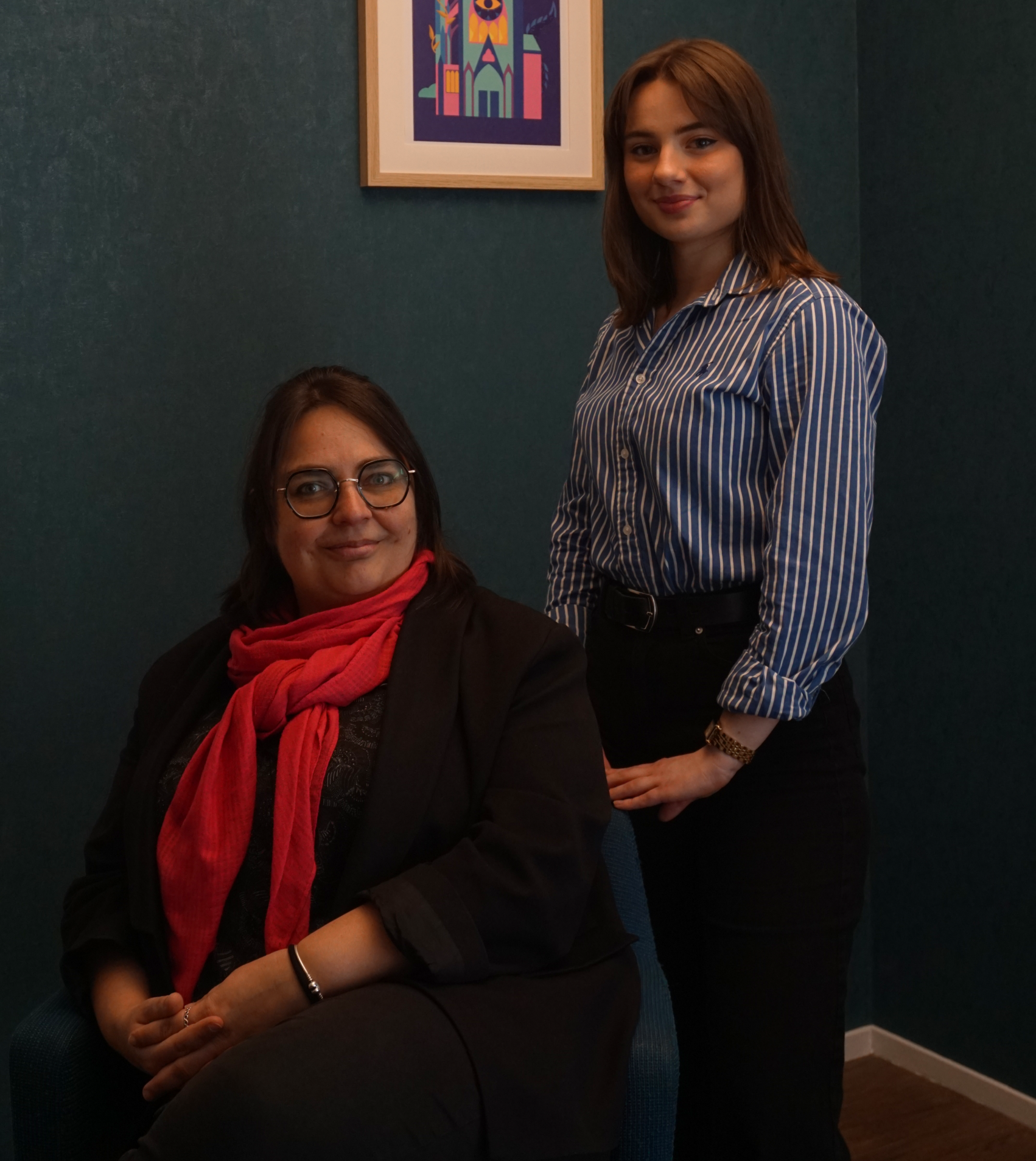 Celine Hachet et Elsa Formet psychologue du travail IMEST